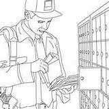 Job coloring Pages  Hellokidscom sketch template