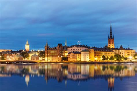 Evening Summer Scenery Of Stockholm, Sweden Stock Image - Image of beautiful, europe: 29129689