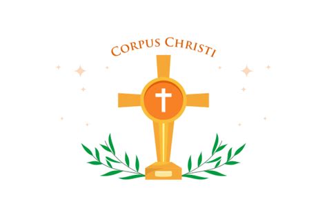 Corpus Christi Catholic Religious Graphic by DEEMKA STUDIO · Creative Fabrica