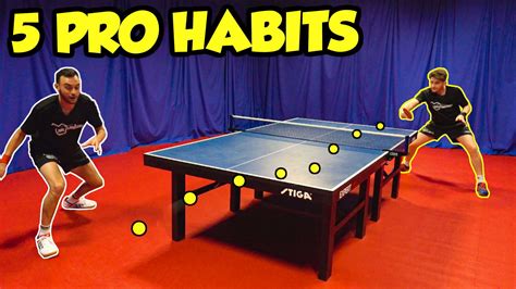 5 Habits You Need To Learn From Pro Table Tennis Players - TableTennisDaily Academy