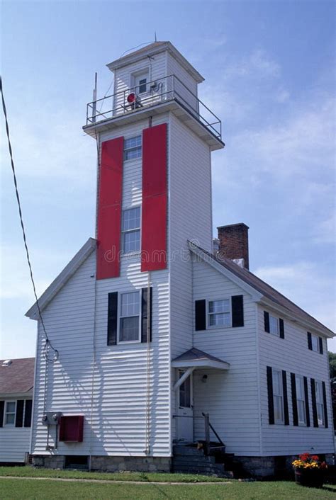 Cheboygan Range Light 59055 Stock Image - Image of lighthouse, front: 185259429