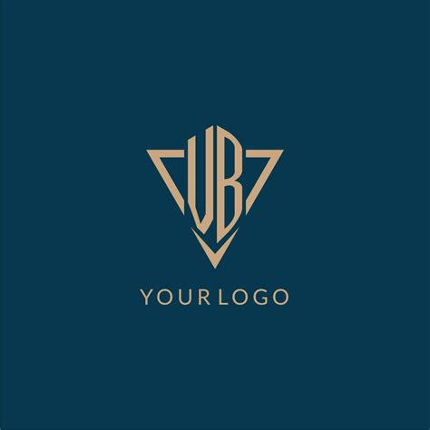 VB logo initials triangle shape style, creative logo design 27136738 Vector Art at Vecteezy