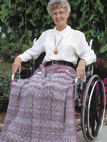 Wheelchair Throw pattern by Jacqueline W. Hoyle | Knit afghan patterns ...