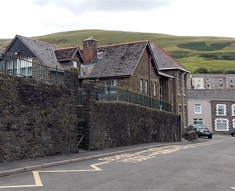 Side entrance to Blaengarw Primary... © Jaggery :: Geograph Britain and ...