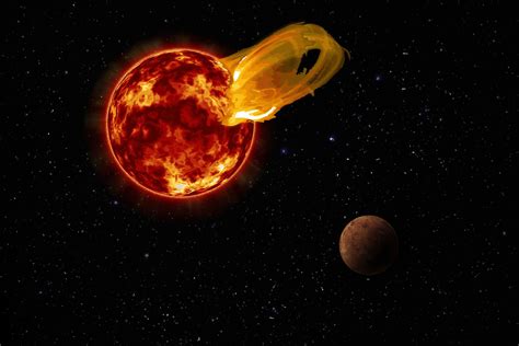 Próxima b, el planeta habitable más próximo, arrasado por una erupción ...