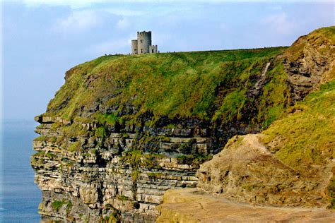 Cliffs of Moher - O'Brien's Tower © Joseph Mischyshyn cc-by-sa/2.0 ...