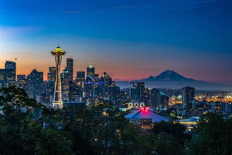 Kerry Park Seattle United States 5k Wallpaper,HD Photography Wallpapers ...