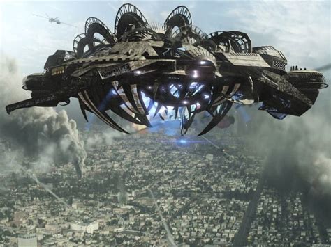 Alien Mothership from Skyline, 2010. | Star wars ships design, Sea monster art, Concept ships