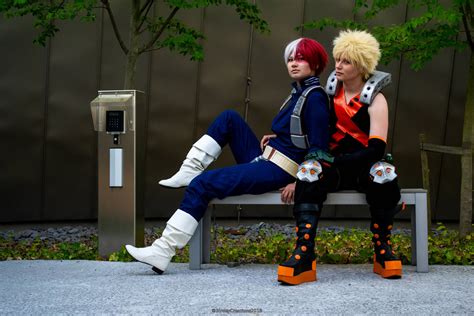 Todoroki and Bakugo Cosplay by KogarashiTsubasa on DeviantArt