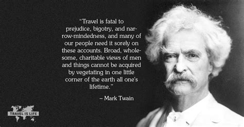 Mark Twain - Travel is Life Quotes | Mark twain quotes, Travel quotes ideas, Travel quotes