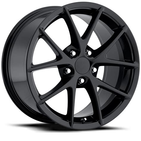 FR 18 C6 Z06 Corvette - Gloss Black Rim by Factory Reproductions Wheels Wheel Size 19x12 ...