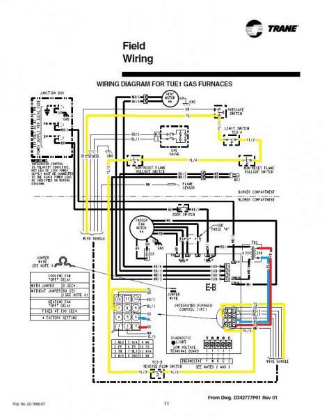 Trane Furnace Diagram | Online Wiring Diagram