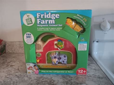 LeapFrog Fridge Farm Magnetic Animal Complete Set Chick Pig Horse Sheep ...