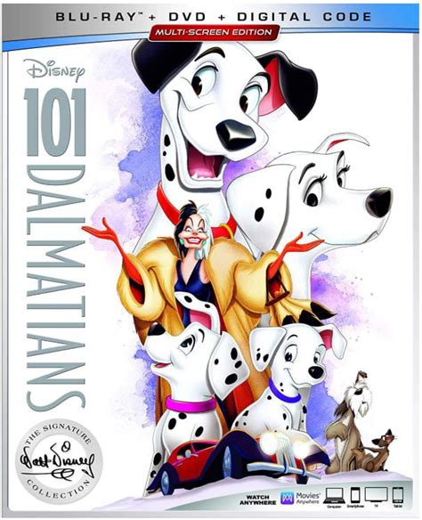 101 Dalmatians (Signature Collection) (Blu-ray + DVD + Digital Code ...