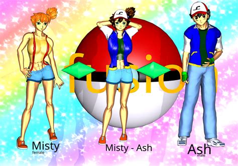 Misty Ash 2 (male - Female Fusion ) by ICE-FROST-18 on DeviantArt