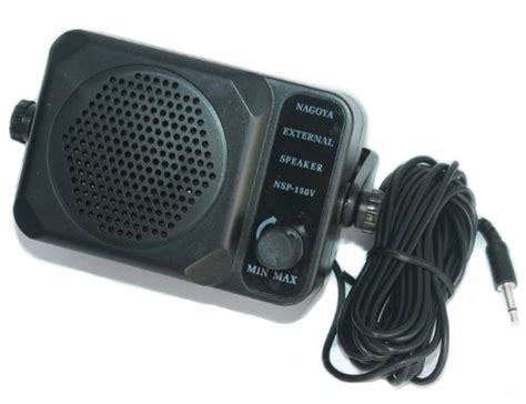 SECUDA CB Radios Mini External Speaker Police Scanner NSP-150v KES-3 ...