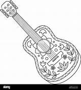 Guitar Coloring Pages 100  Free PDF To Print sketch template