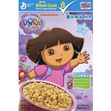 Dora The Explorer Cereal 18 oz | Cereal | Martins - Emerald