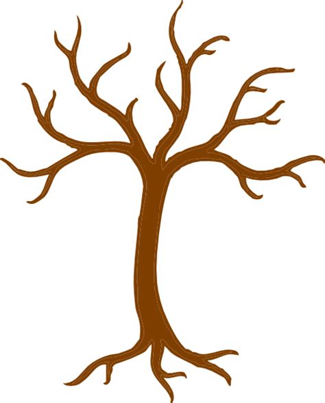 Tree Trunk And Branches Clip Art at Clker.com - vector clip art online, royalty free & public domain