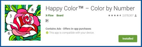 Happy Color App(by Number) Review:Best For Destress & Focus