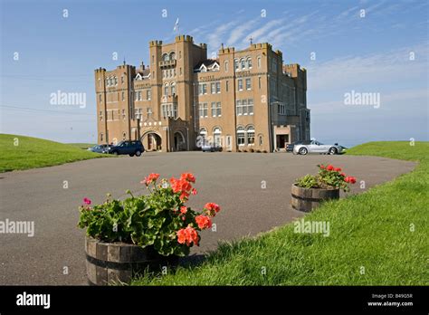 King Arthur Castle Hotel Tintagel North Cornwall Coast UK Stock Photo - Alamy