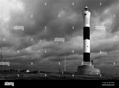 Dungeness new lighthouse Stock Photo - Alamy