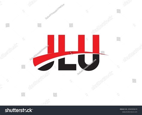 Jlu Letter Initial Logo Design Vector Stock Vector (Royalty Free) 2090909674 | Shutterstock