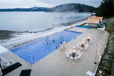 Coeur d'Alene Resort transforms infinity pool into giant hot tub during ...