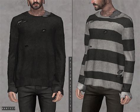 Sims 4 CC: Best Male Sweaters & Male Hoodies – FandomSpot | Sims 4 men clothing, Sims 4 male ...