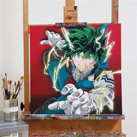 Art & Collectibles Painting Anime Acrylic Painting etna.com.pe