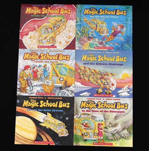 Aliexpress.com : Buy 6 books/set The Magic School Bus English picture books children Early ...