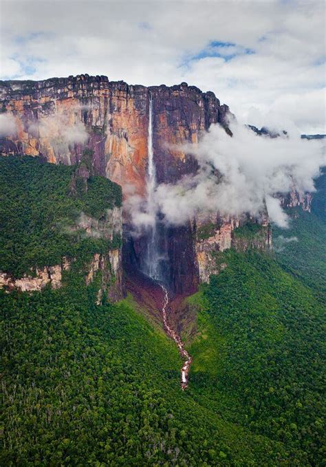 Caída El Salto Ángel en Venezuela es La cascada más alta del mundo ...