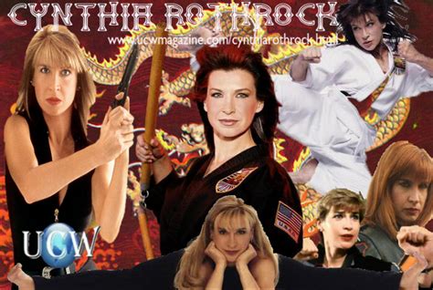 MARTIAL ARTS LEGEND THE LADY DRAGON CYNTHIA ROTHROCK – The UCW Radio ...