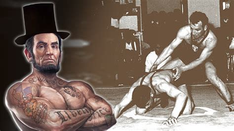 Abraham Lincoln's Underground Wrestling Career - YouTube