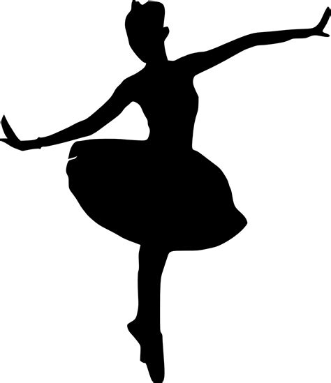 Ballet Dancer Silhouette Clip Art at GetDrawings | Free download