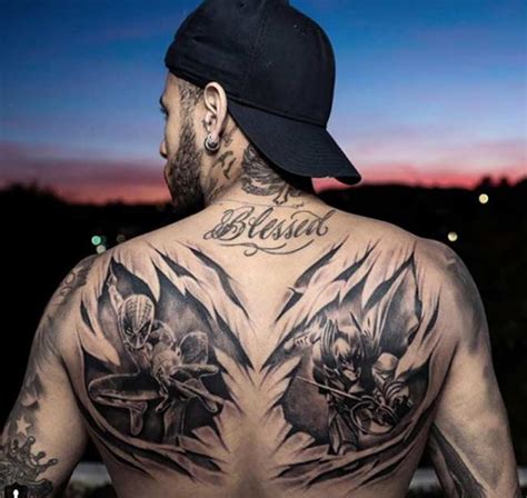 Tatuagens do Neymar: veja as fotos e os significados das principais