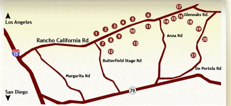 Temecula Wineries Map