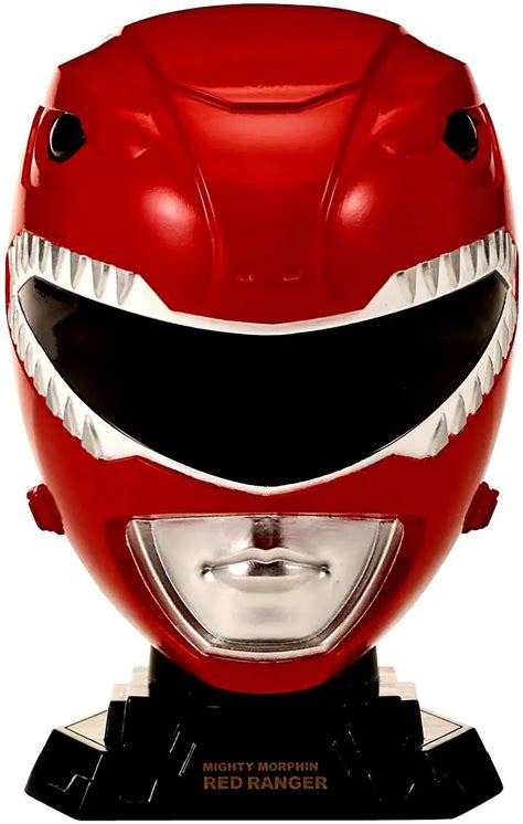 Power Rangers Mighty Morphin Legacy Red Ranger 14 Helmet Quarter Scale, Damaged Package Bandai ...