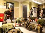 Rigorous training at US Marine Corps boot camp at Parris Island | Daily Mail Online