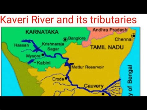 Easy IAS #Kaveri River and its tributaries - YouTube