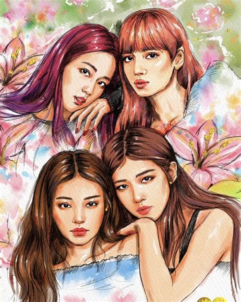 Blackpink Fanart Blackpink Poster Fan Art Black Pink Kpop | Images and Photos finder