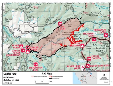 California Fire & Evacuation Maps Near Me Today, Oct. 29