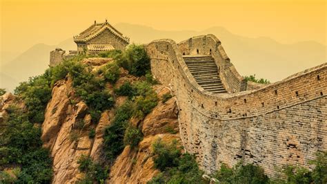 great wall #historic #landmark #china ancient history #fortification #sky #wall tourist ...