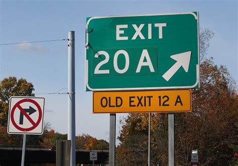 Sign of the times as highway exits are given new, confusing numbers