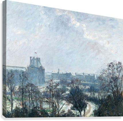 Download The Garden Of Tuileries And Pavilion De Flore, Snow - Garden ...