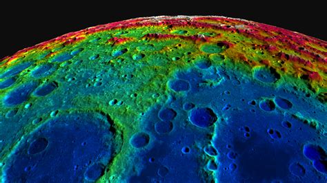 Video: flying over the three-dimensional Moon | Solar System Exploration Research Virtual Institute