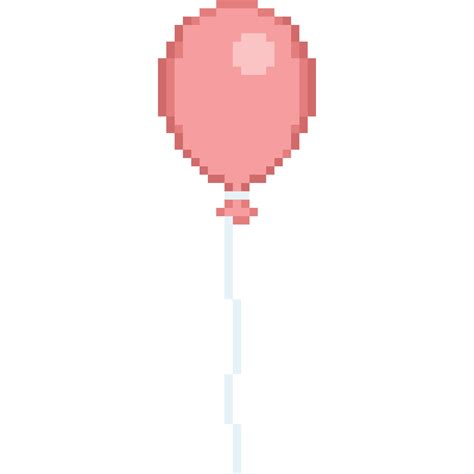 Pixel art balloon icon 27951068 PNG