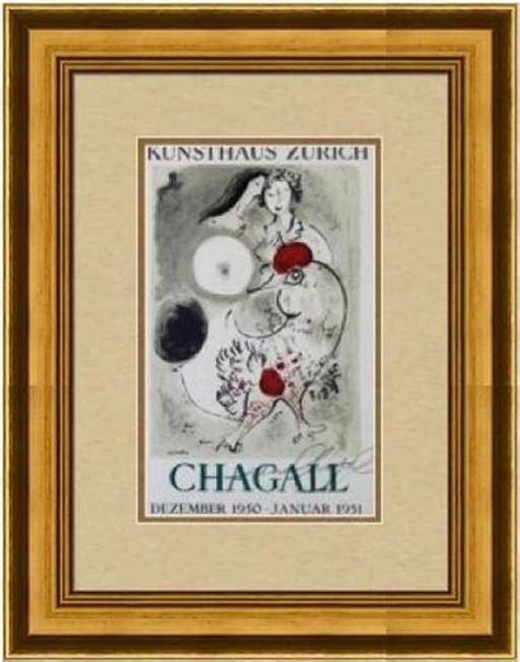 Signed Marc Chagall Lithograph