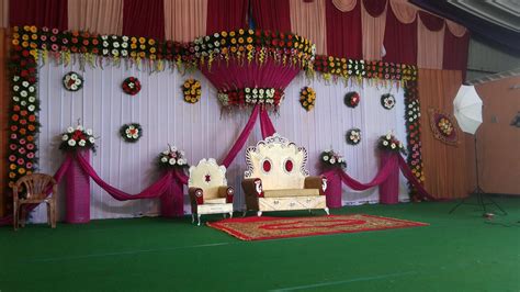 engagement stage Stall Decorations, Wedding Hall Decorations, Wedding ...