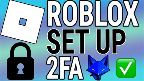 How To Set Up Roblox 2 Step Verification (2FA) - YouTube